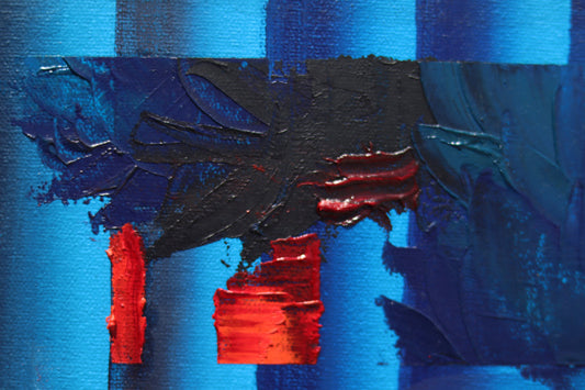 Krizantem Serisi No.13 Yağlı Boya Tablosu(180x60)