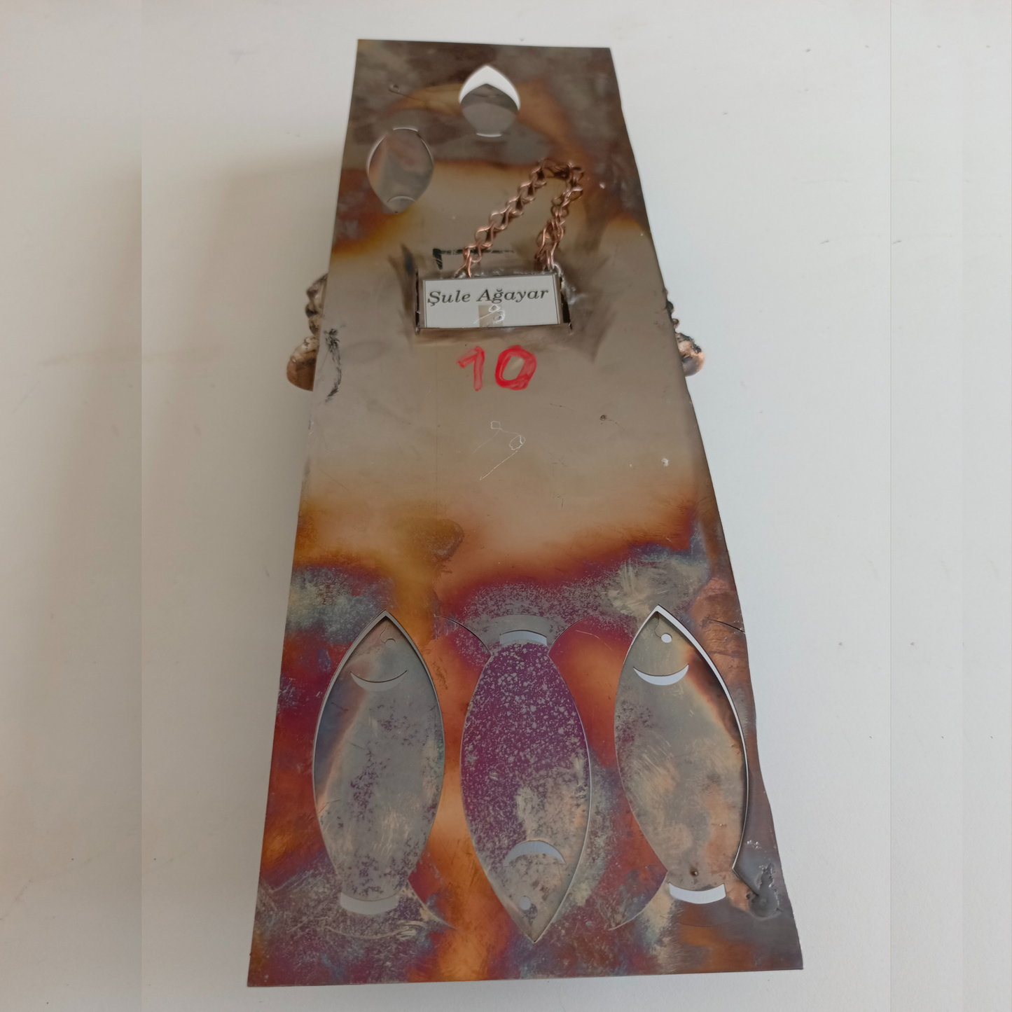 Ergenlik Maskesi Serisi No.30 Seramik-Metal Karışık Teknik Heykel