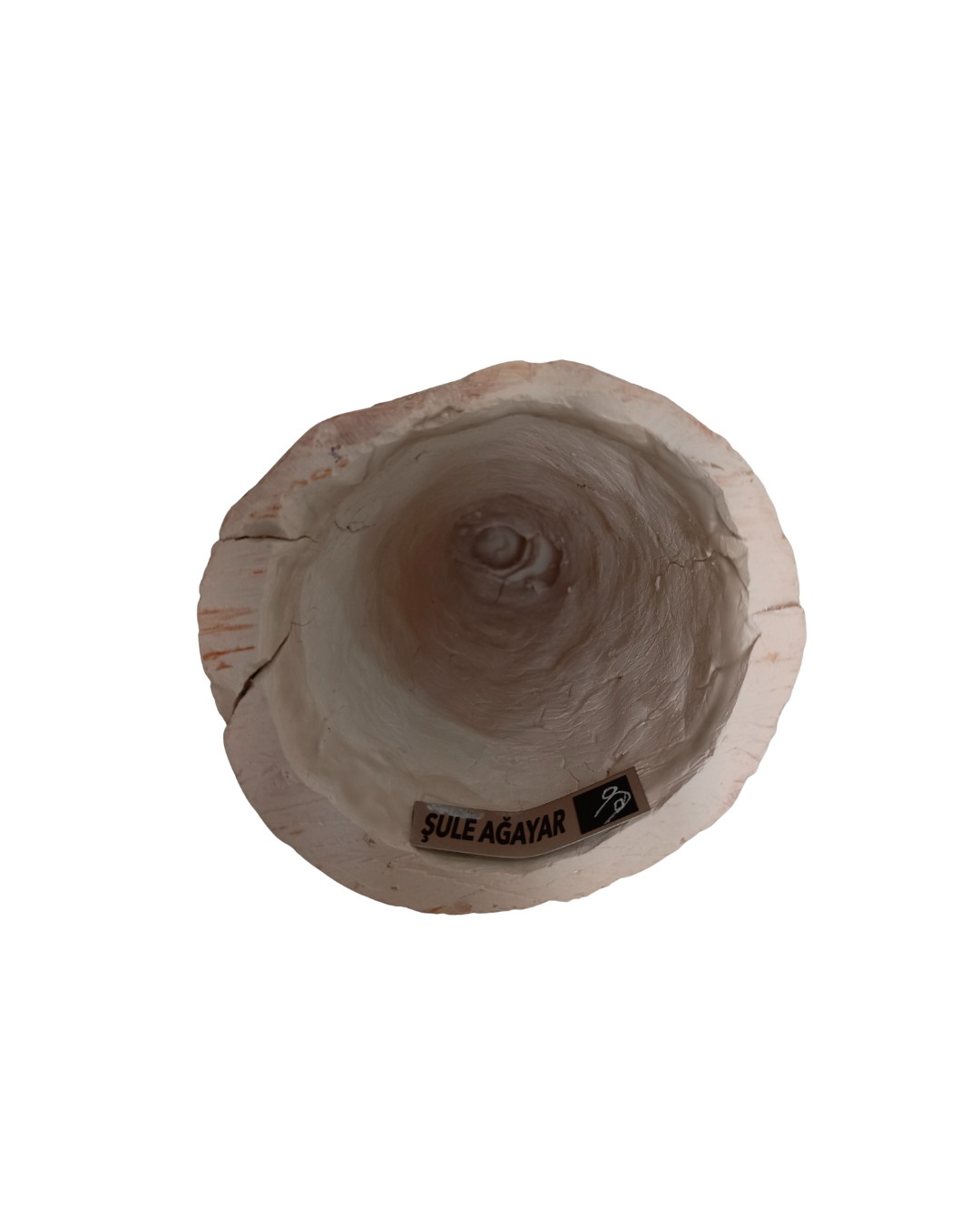 Ergenlik Maskesi Serisi No.13 Seramik-Metal Karışık Teknik Heykel