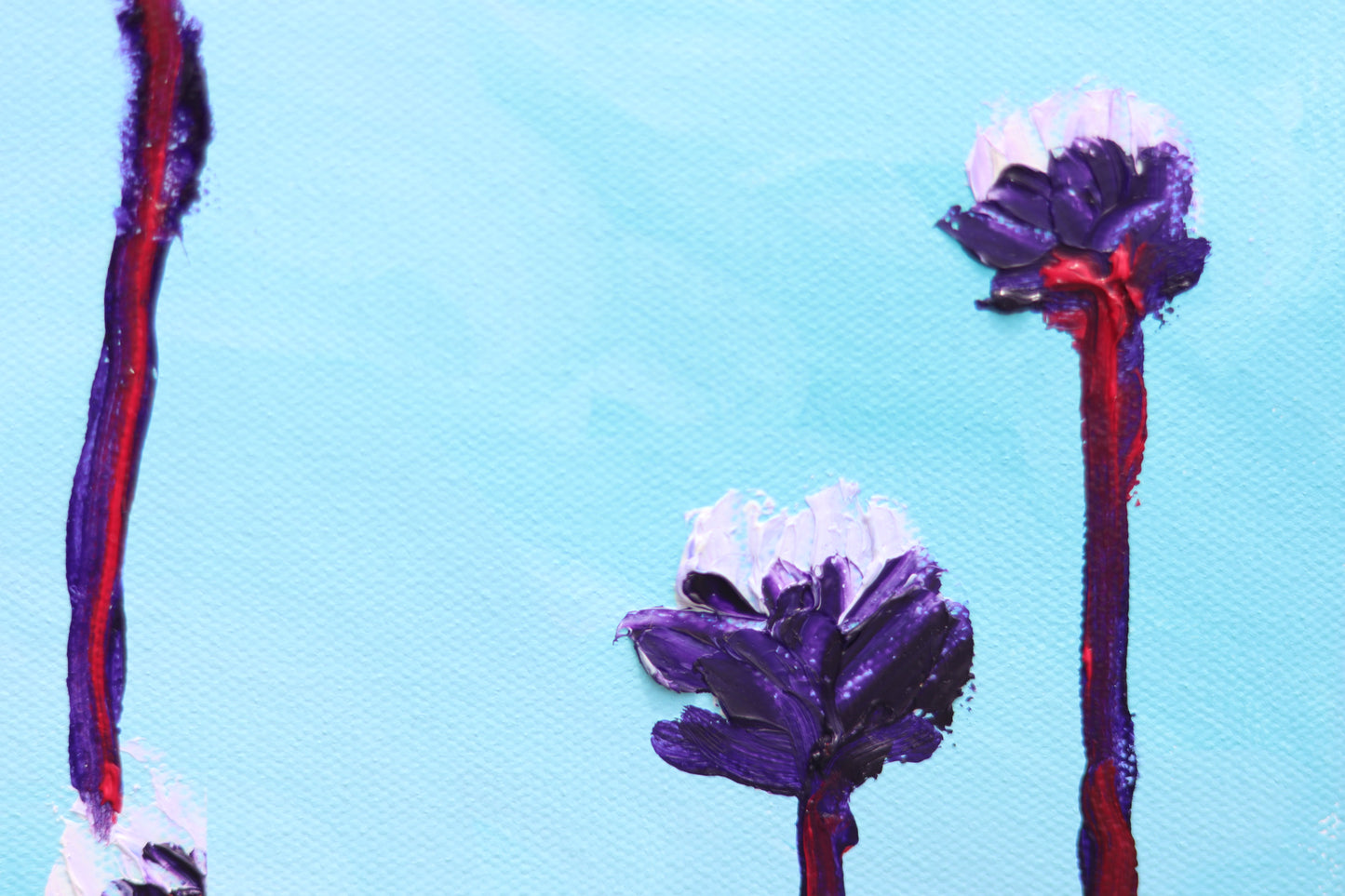 Krizantem Serisi No.09 Yağlı Boya Tablosu(100x70)