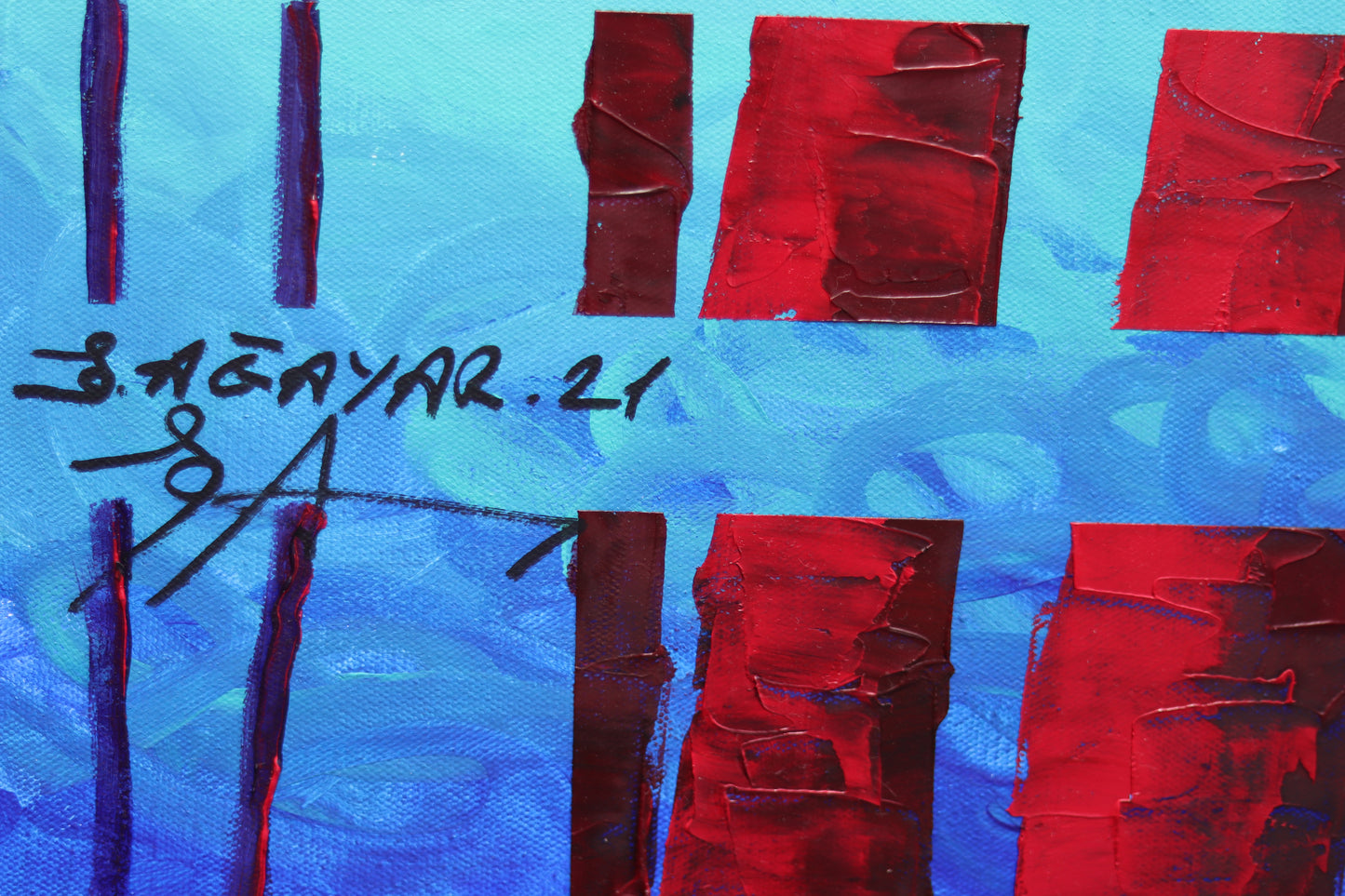 Krizantem Serisi No.09 Yağlı Boya Tablosu(100x70)