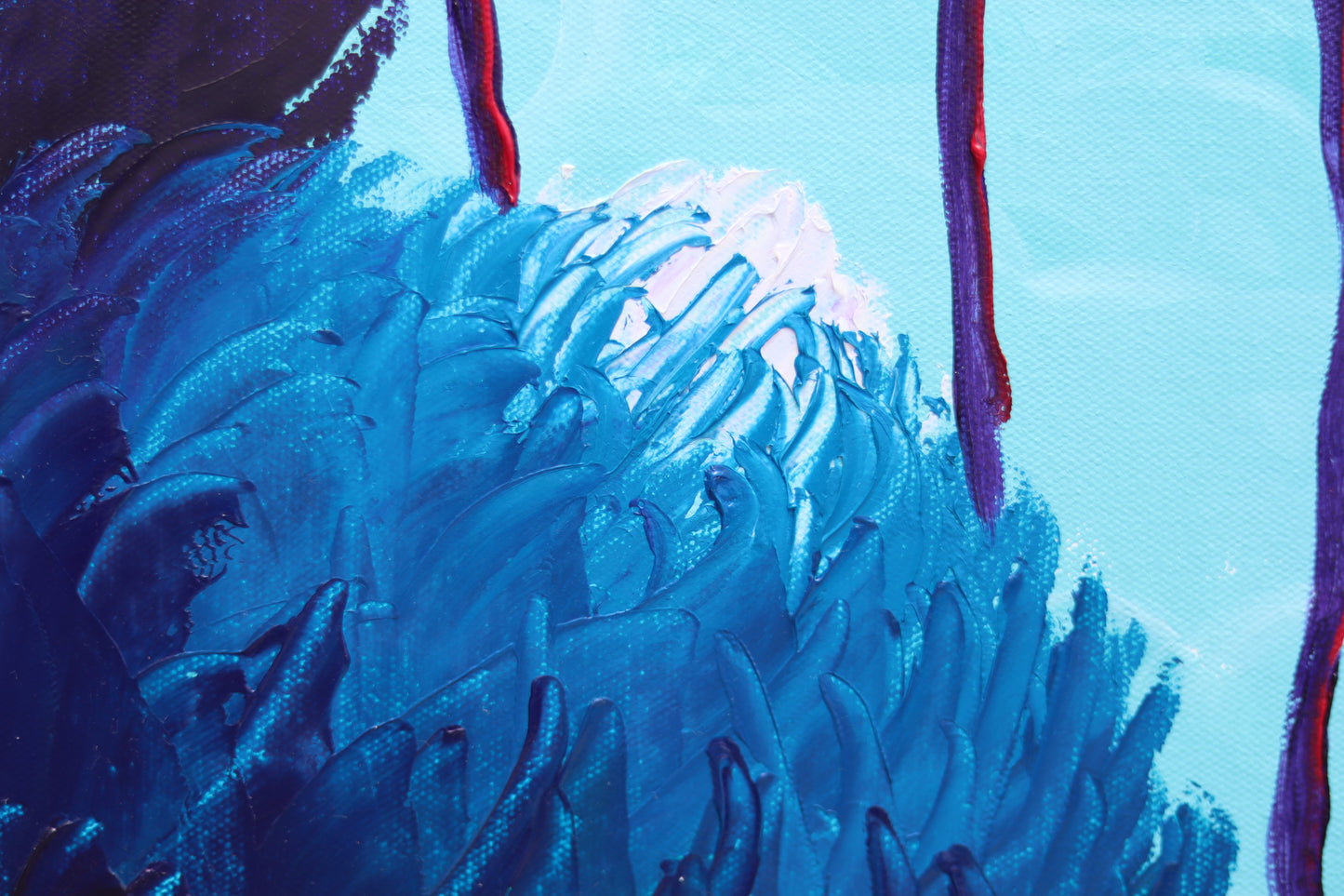 Krizantem Serisi No.09 Yağlı Boya Tablosu(100x70)