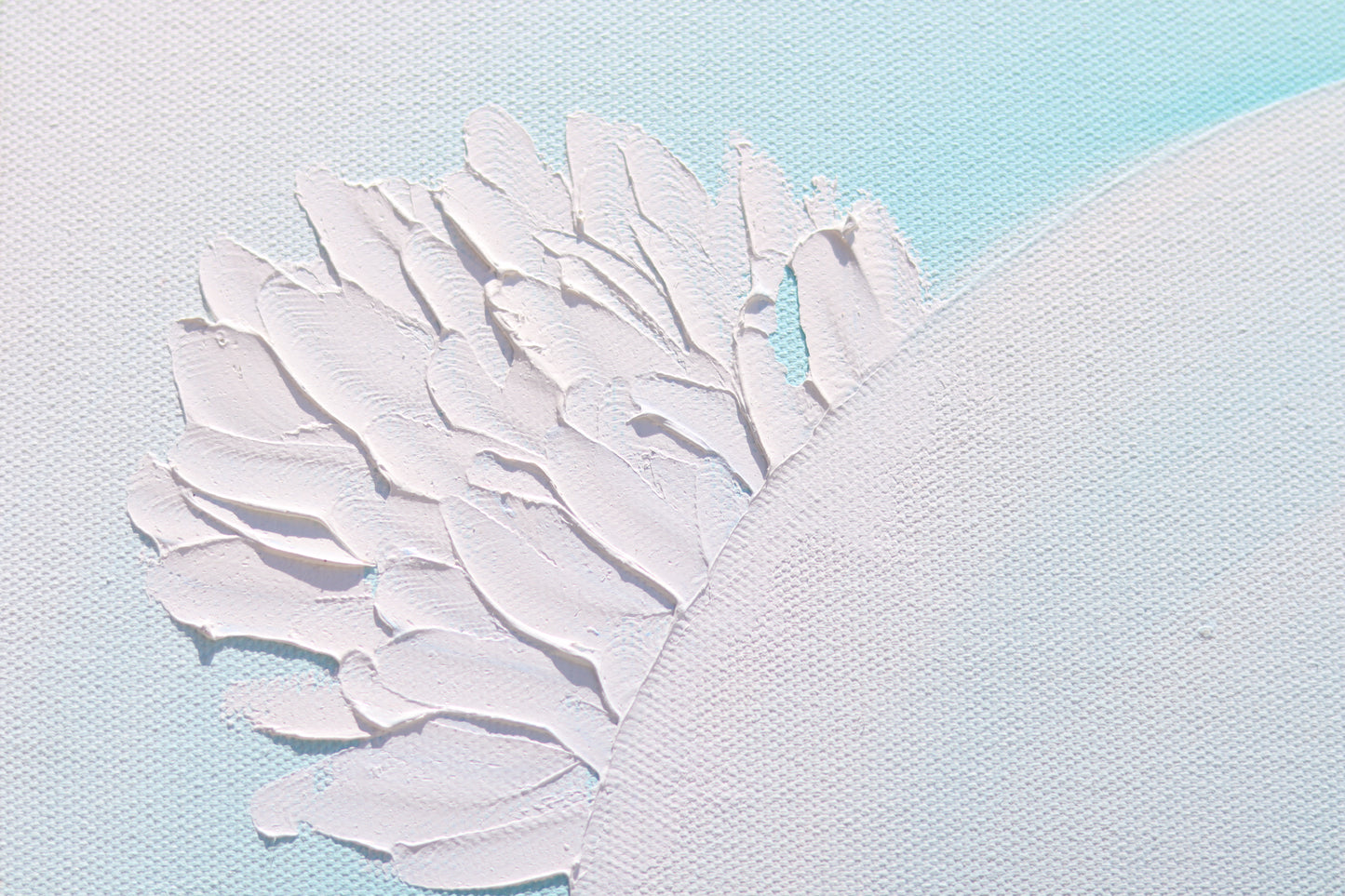 Krizantem Serisi No.10 Yağlı Boya Tablosu(140x70)