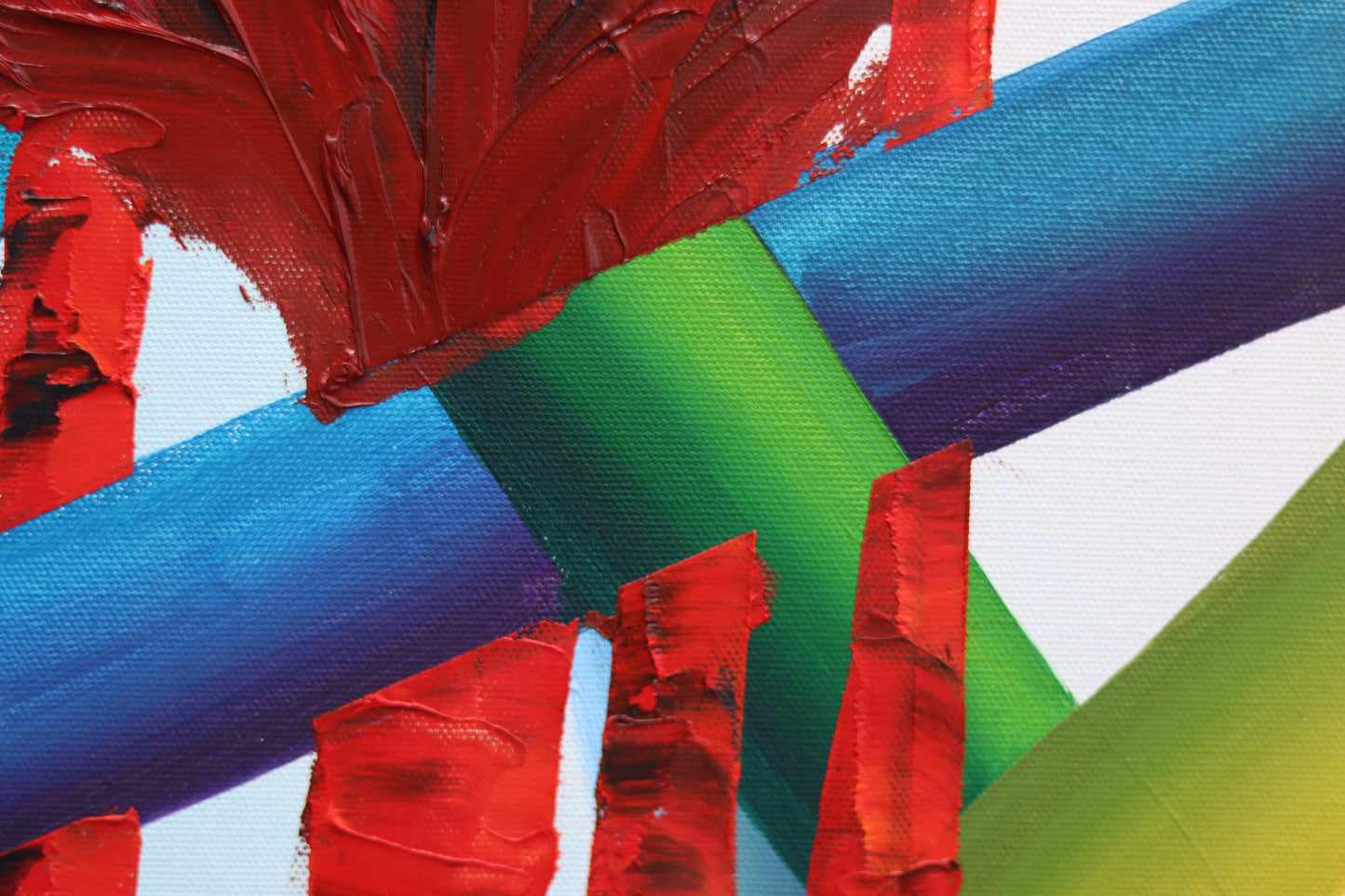 Krizantem Serisi No.04 Yağlı Boya Tablosu(100x100)