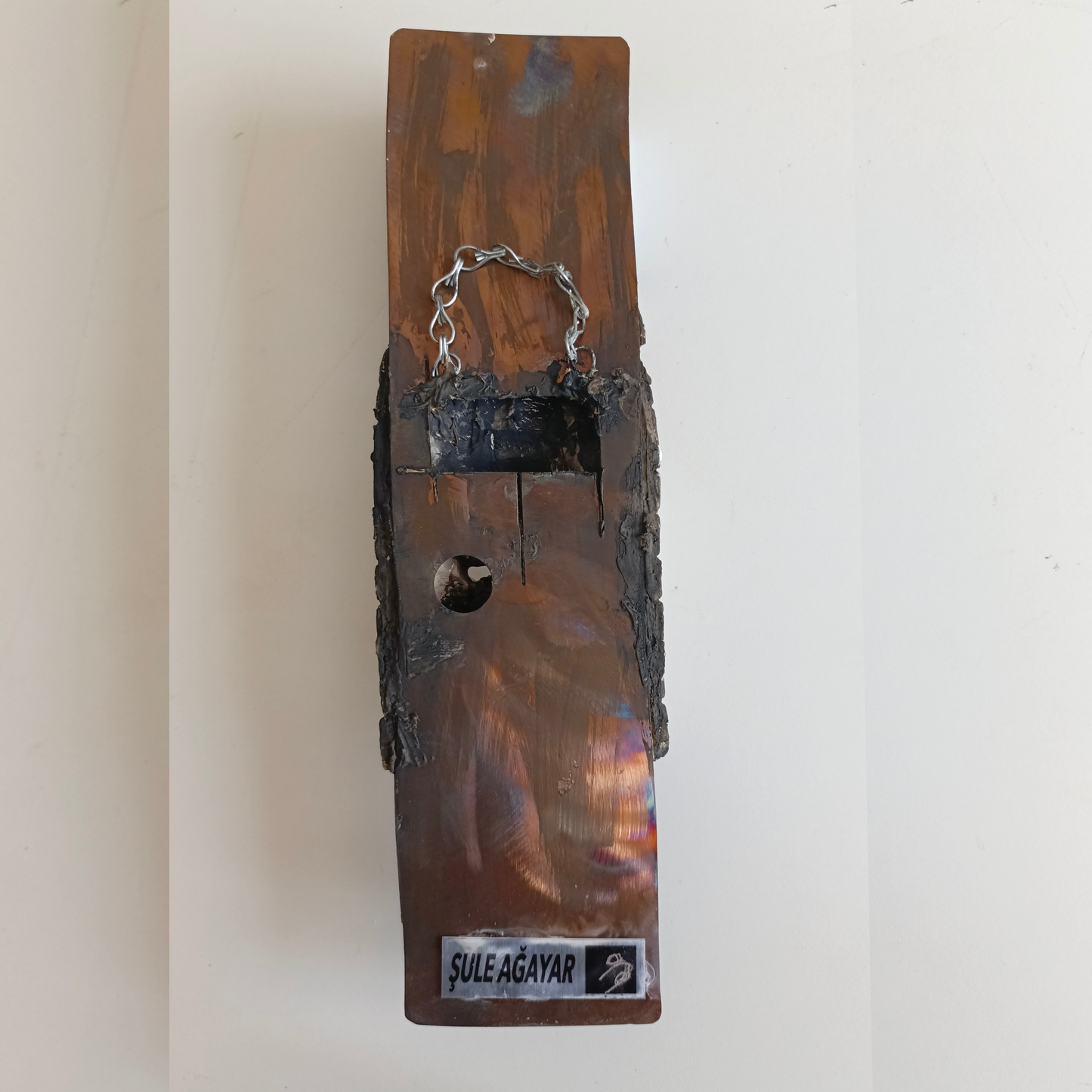 Ergenlik Maskesi Serisi No.36 Seramik-Metal Karışık Teknik Heykel