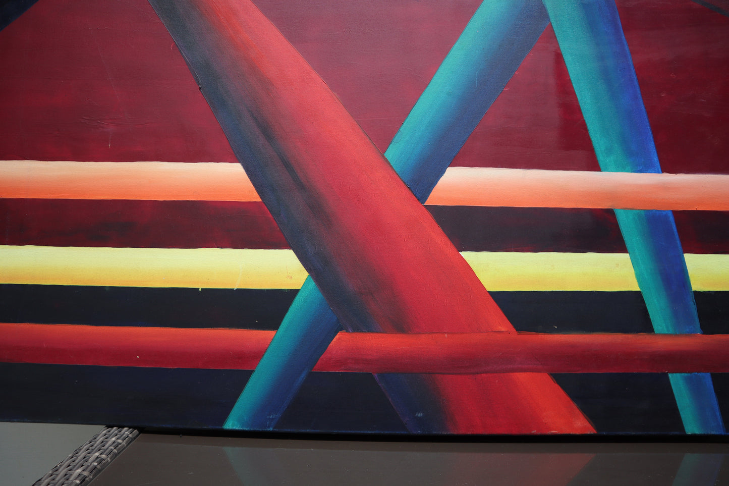 Mikado Serisi No.1 Yağlı Boya Tablosu(150x150)