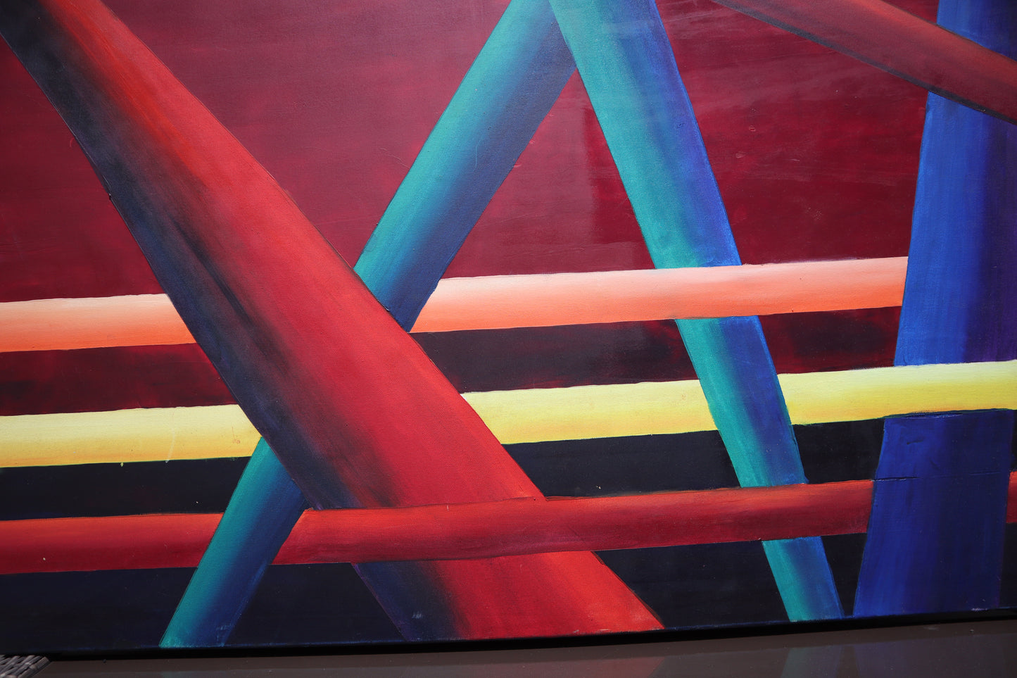 Mikado Serisi No.1 Yağlı Boya Tablosu(150x150)