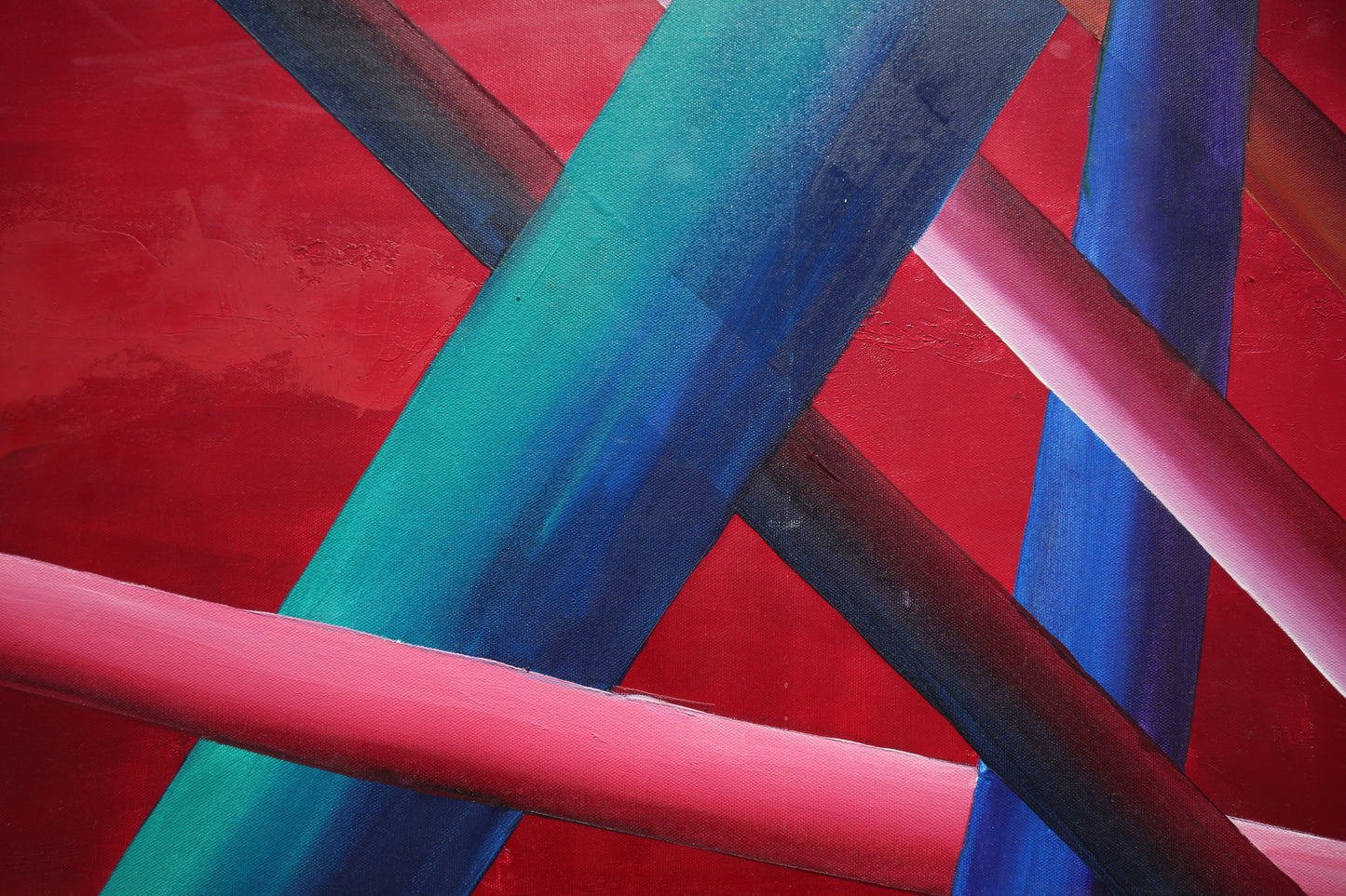 Mikado Serisi No.1 Yağlı Boya Tablosu(150x150)