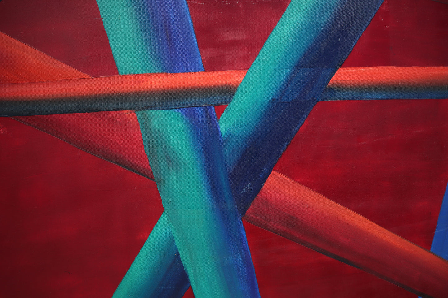 Mikado Serisi No.1 Yağlı Boya Tablosu(150x150)