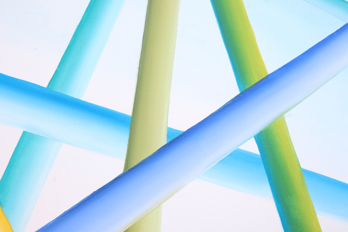 Mikado Serisi No.3 Yağlı Boya Tablosu(100x100)