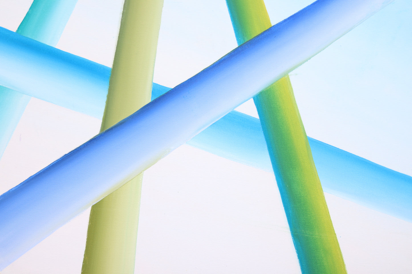 Mikado Serisi No.3 Yağlı Boya Tablosu(100x100)