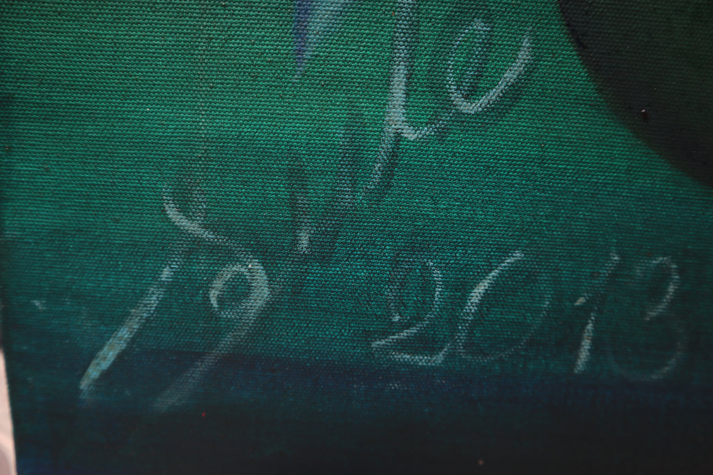 Portakal Ağacı Serisi No.3 Yağlı Boya Tablosu(200x60)