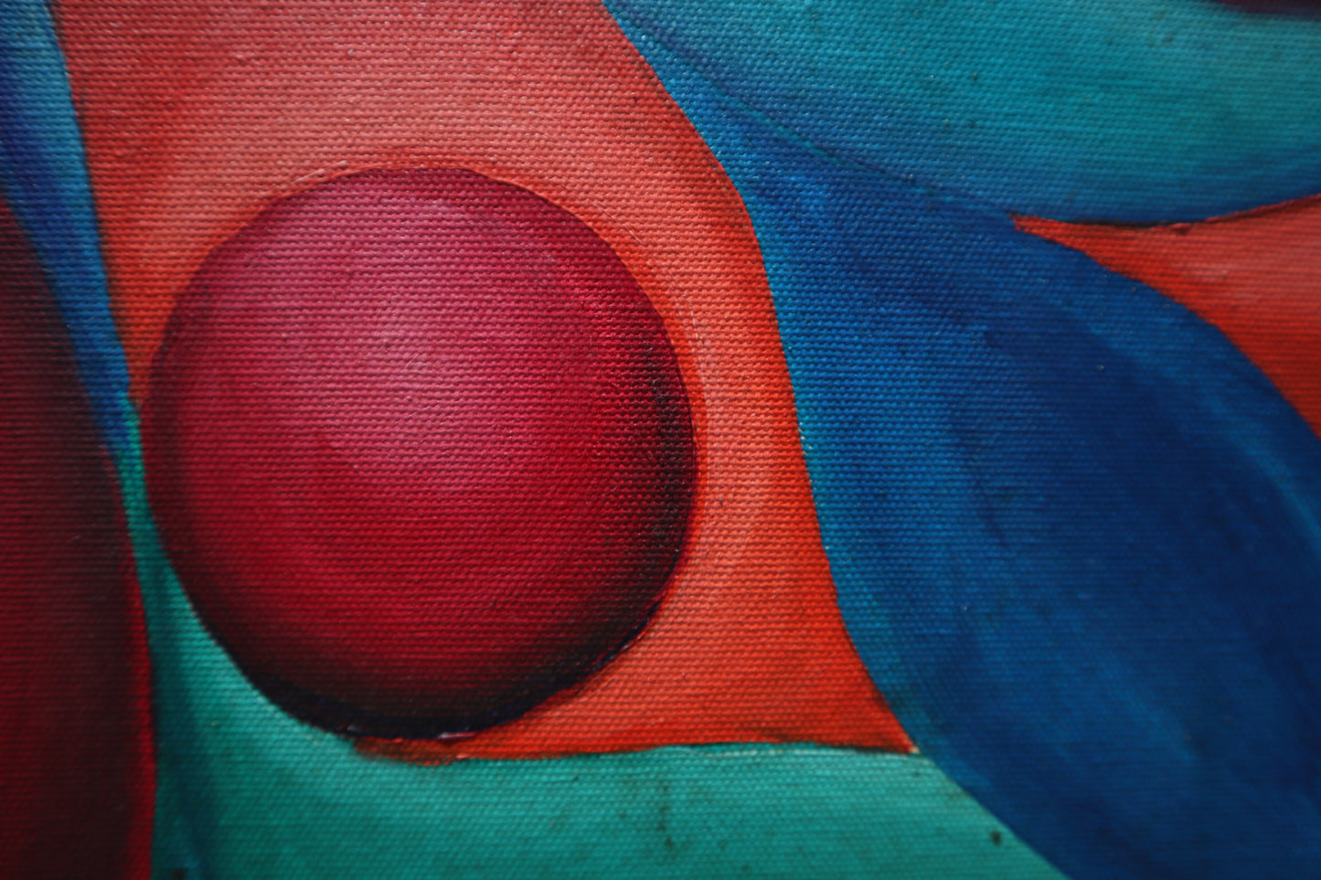 Portakal Ağacı Serisi No.3 Yağlı Boya Tablosu(200x60)