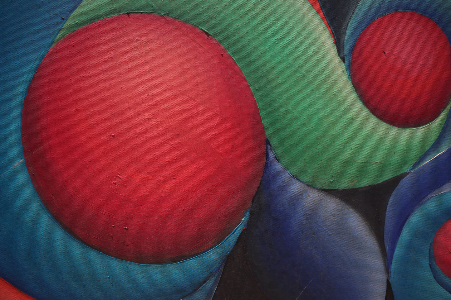 Portakal Ağacı Serisi No.3 Yağlı Boya Tablosu(200x60)