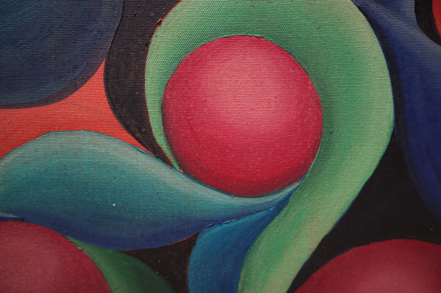 Portakal Ağacı Serisi No.3 Yağlı Boya Tablosu(200x60)