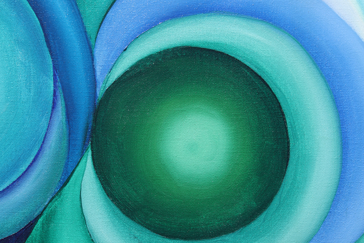 Portakal Ağacı Serisi No.5 Yağlı Boya Tablosu(100x100)