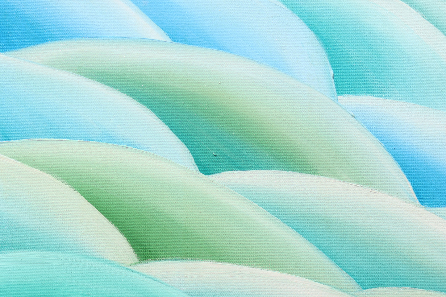 Portakal Ağacı Serisi No.5 Yağlı Boya Tablosu(100x100)