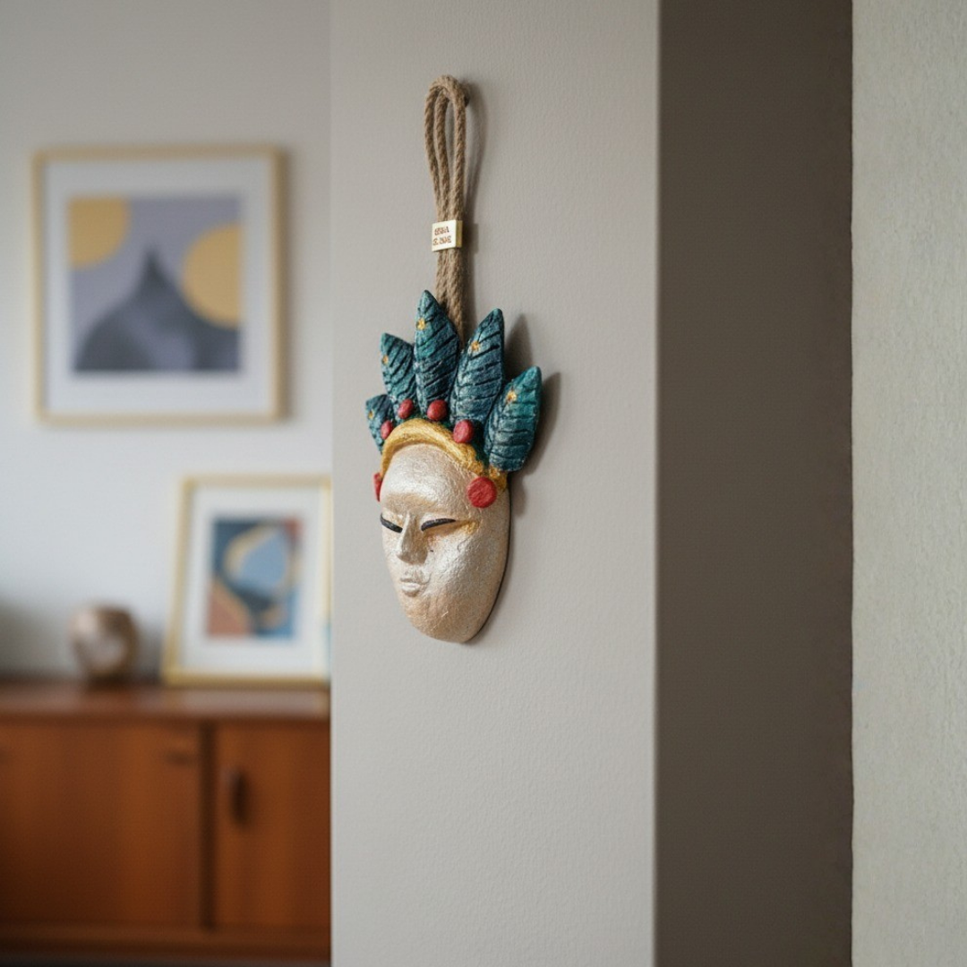 Şans Bebekleri – El Yapımı Seramik Maske