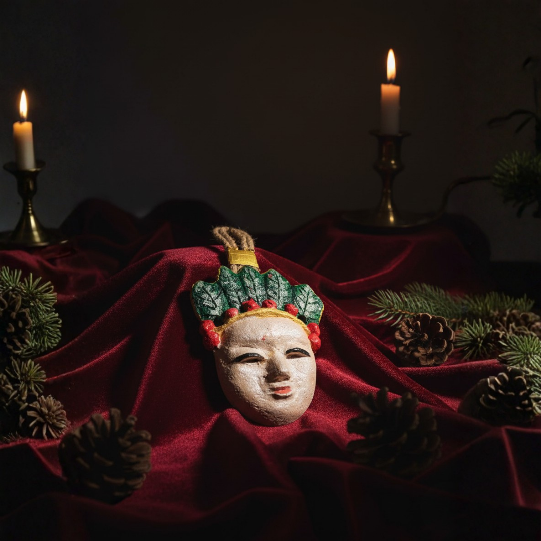 Şans Bebekleri – El Yapımı Seramik Maske