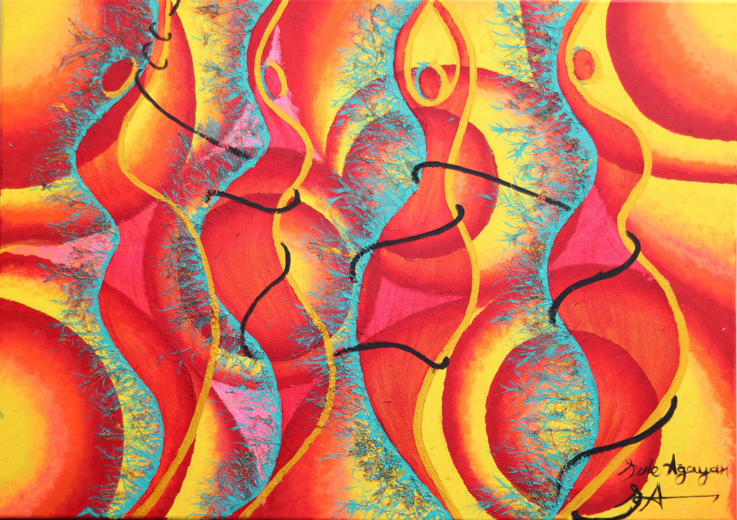 Kadın Serisi No.10 Yağlı Boya Tablosu(70x100)