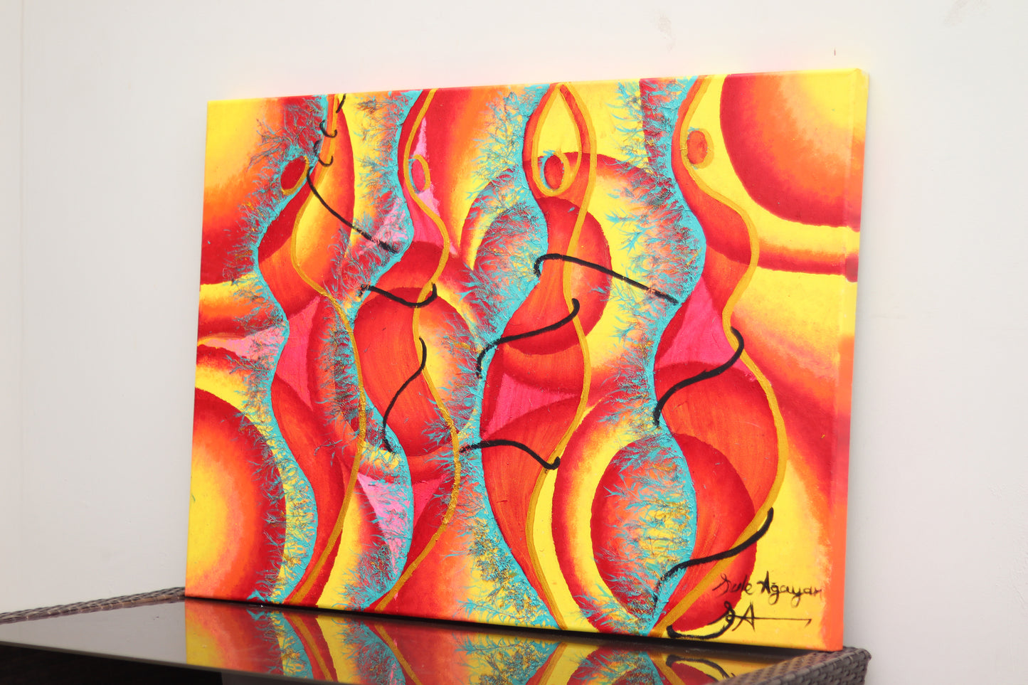 Kadın Serisi No.10 Yağlı Boya Tablosu(70x100)