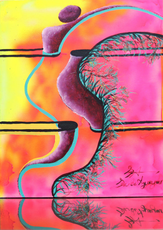 Kadın Serisi No.01 Yağlı Boya Tablosu(60x50)