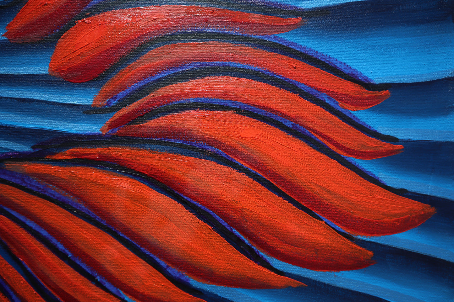 Kadın Serisi No.03 Yağlı Boya Tablosu(180x60)