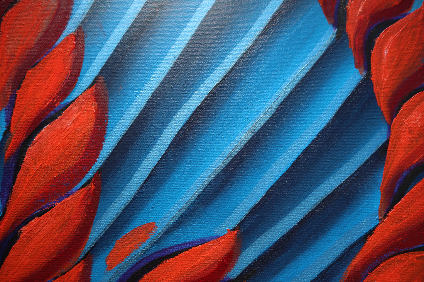 Kadın Serisi No.03 Yağlı Boya Tablosu(180x60)