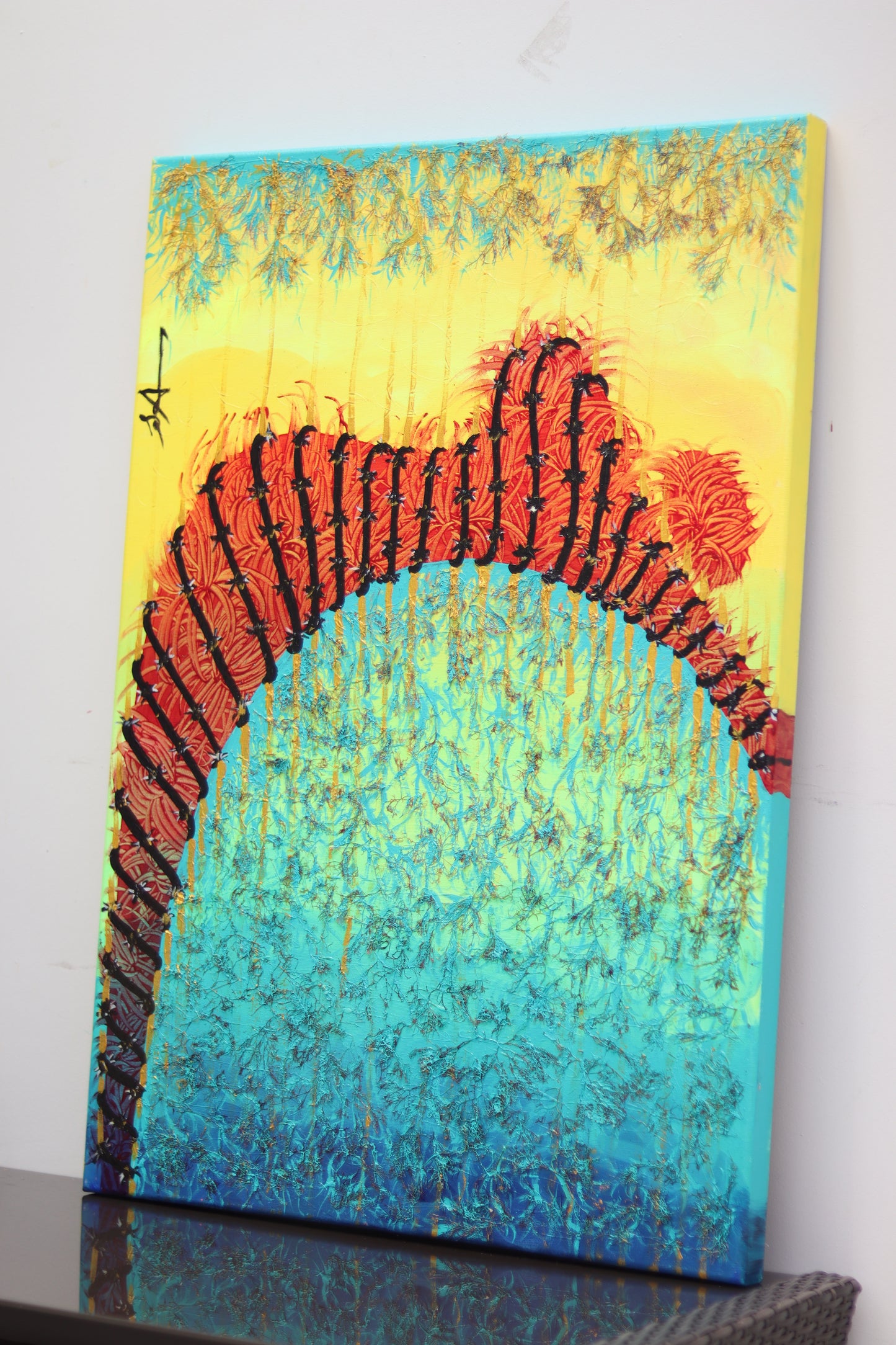 Kadın Serisi No.07 Yağlı Boya Tablosu(100x70)