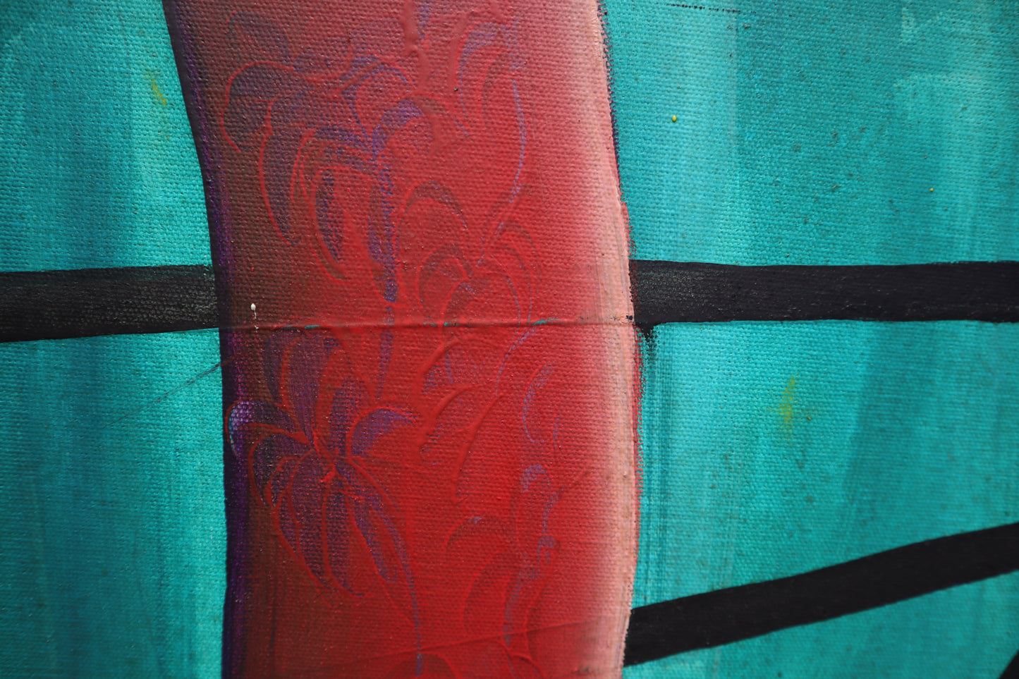 Kadın Serisi No.02 Yağlı Boya Tablosu(200x60)