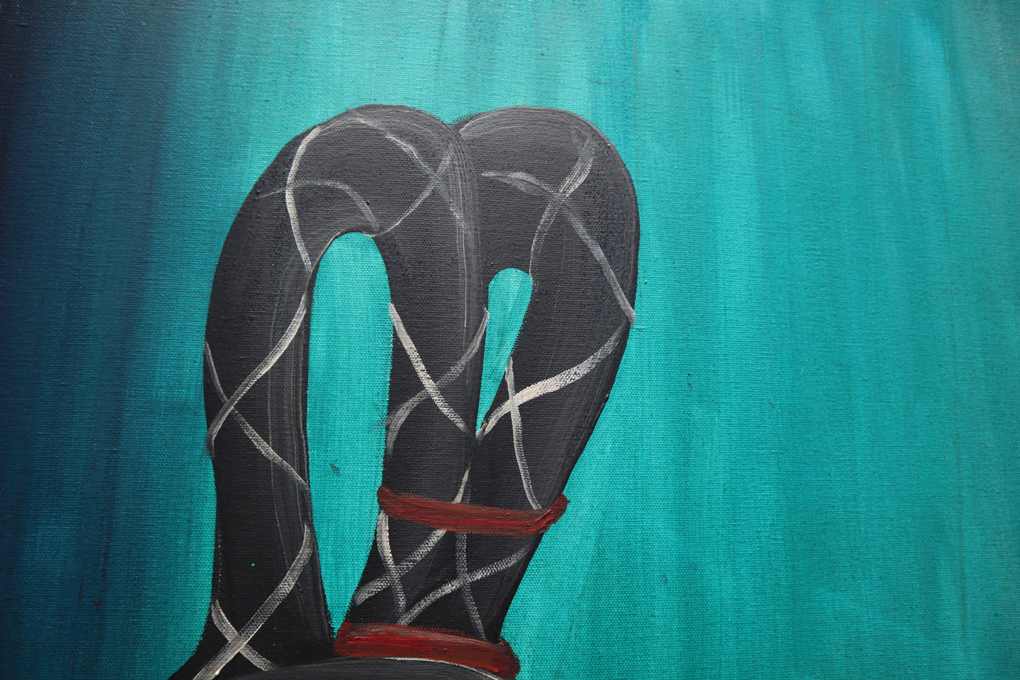 Kadın Serisi No.02 Yağlı Boya Tablosu(200x60)