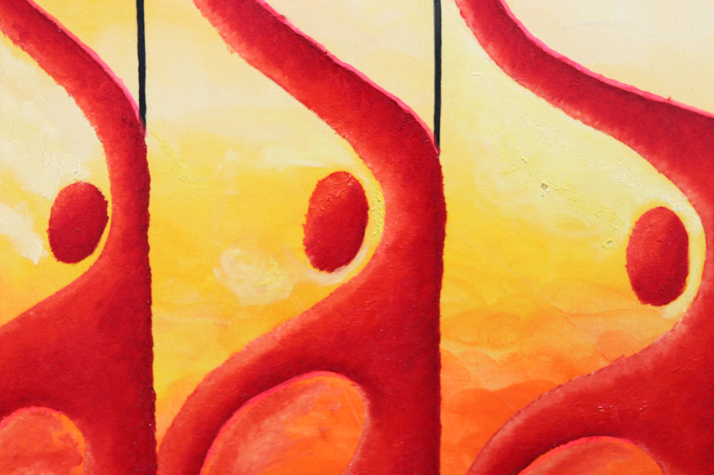 Kadın Serisi No.05 Güven Yağlı Boya Tablosu(100x100)