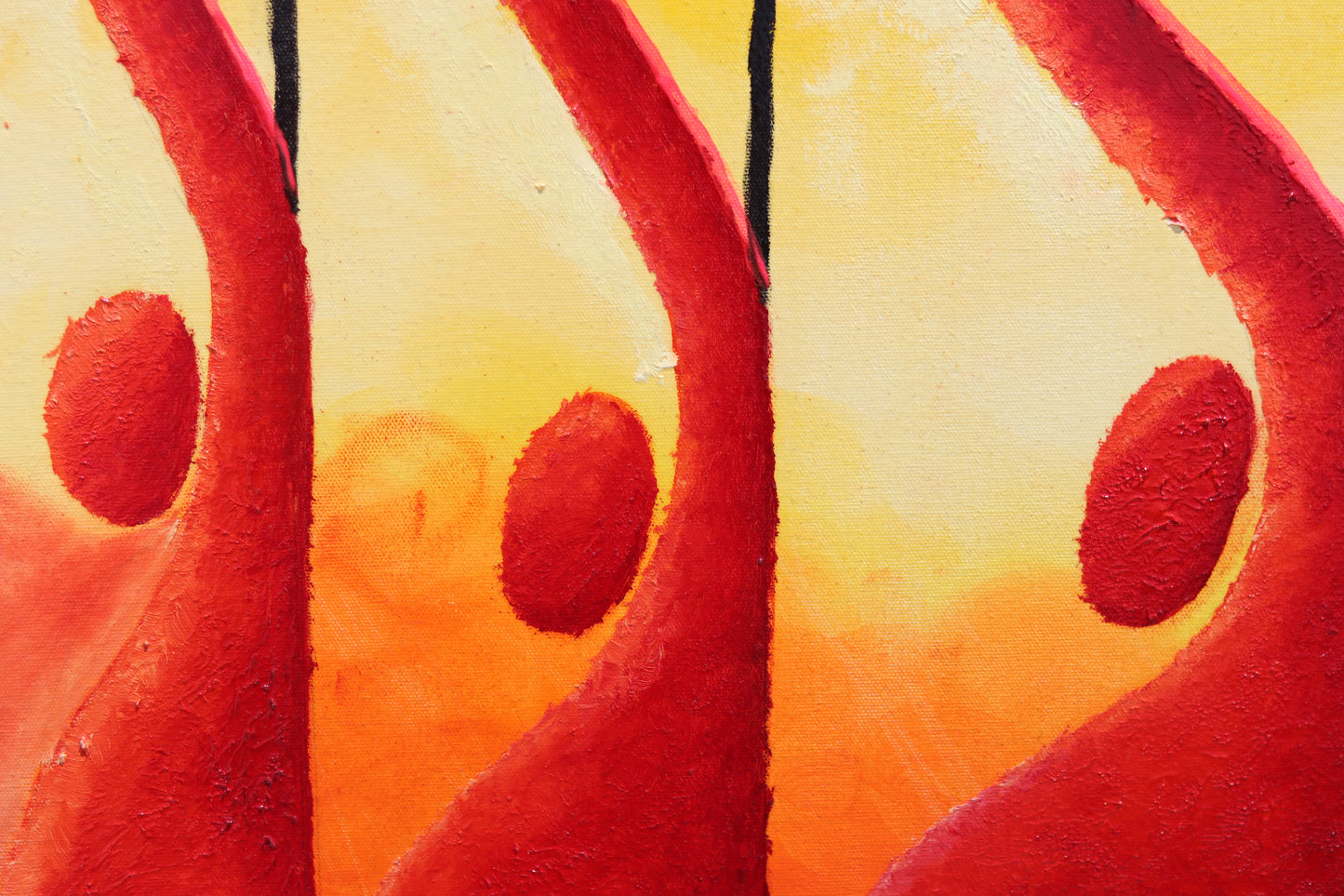 Kadın Serisi No.05 Güven Yağlı Boya Tablosu(100x100)