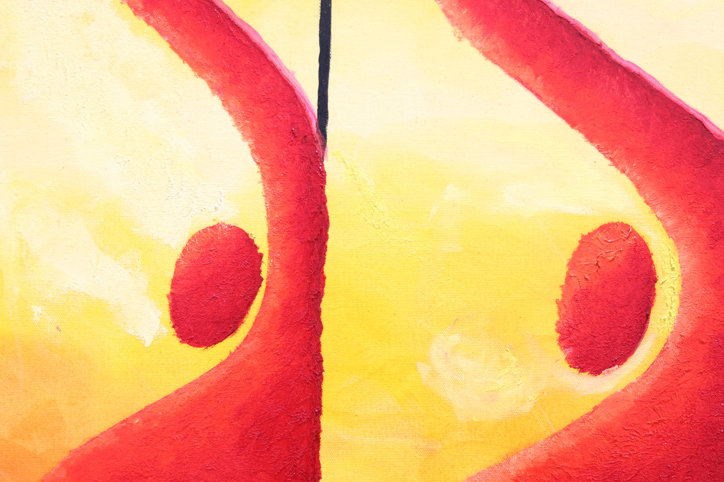 Kadın Serisi No.05 Güven Yağlı Boya Tablosu(100x100)